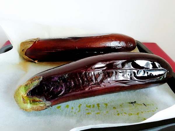 Roasted Eggplant with Garlic recipe