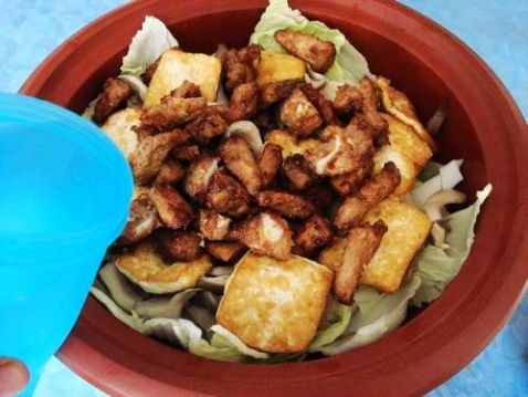 Crispy Pork Hot Pot recipe