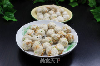 Crispy Taro Shrimp Balls recipe