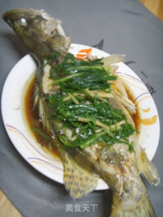 Steamed Osmanthus Fish recipe