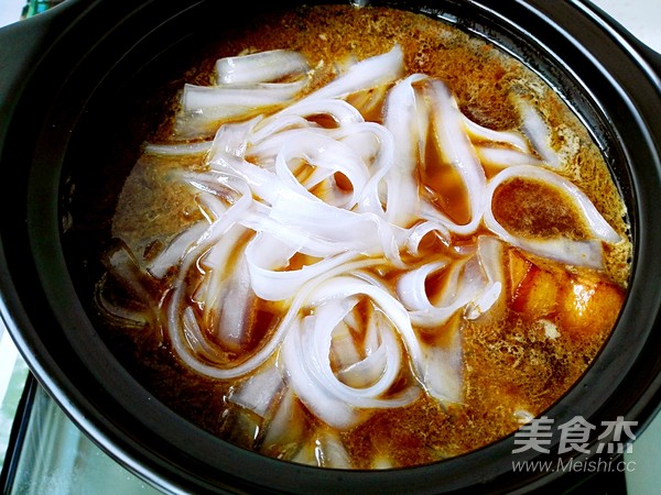 Braised Pork with Potato Vermicelli recipe