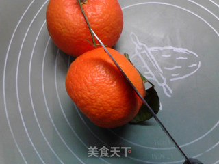 Orange Steamed Custard recipe