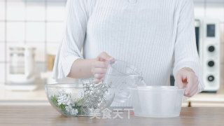 Fresh Flower Ice Bowl [first Taste Diary] recipe