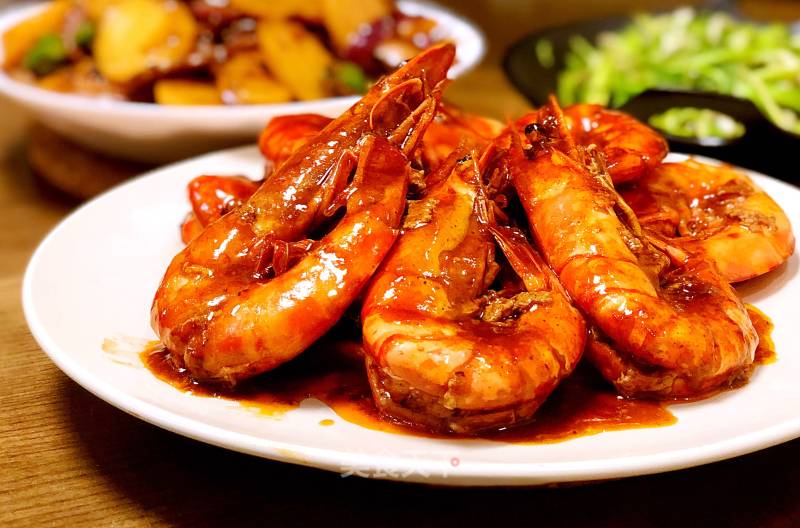 Braised Prawns recipe