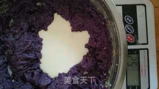 Purple Potato Milk Biscuit recipe