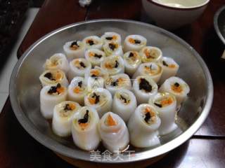 Three Silk Steamed Rice Rolls recipe