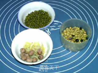 Mung Bean Lily Lotus Seed Soy Milk recipe