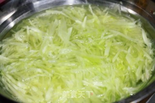 Quick Side Dishes: Cold and Refreshing Green Bamboo Shoots recipe