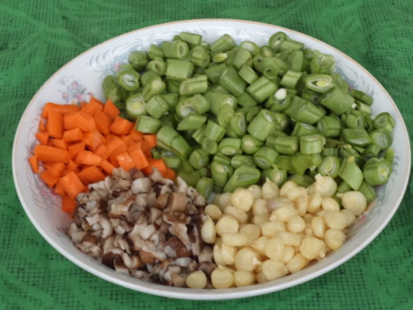 Fried Rice with Beans recipe