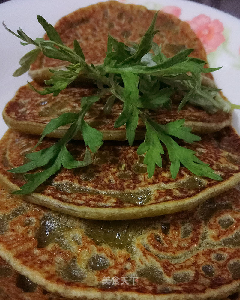 Mugwort Pancakes recipe