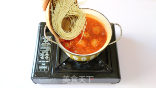 Hongguo Family Recipe-meatballs and Tomato Sauce Noodles recipe