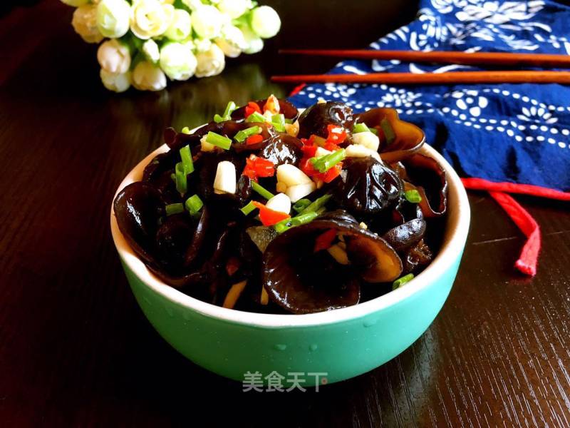 Cold Black Fungus Hot and Sour recipe