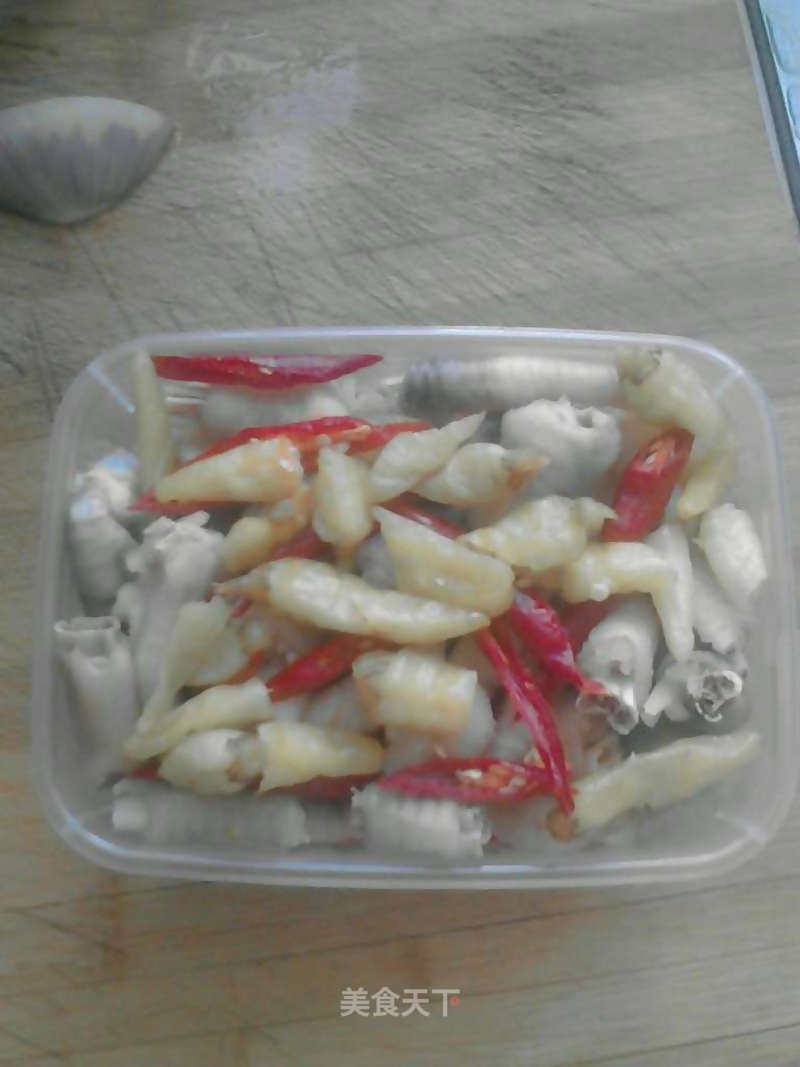 Pickled Pepper Chicken Feet recipe