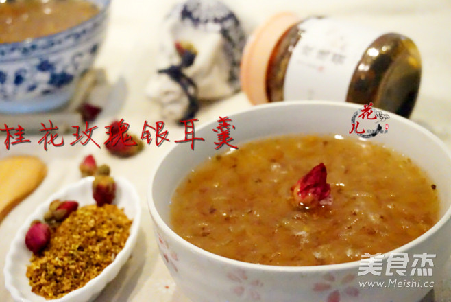 Osmanthus Rose Tremella Soup recipe