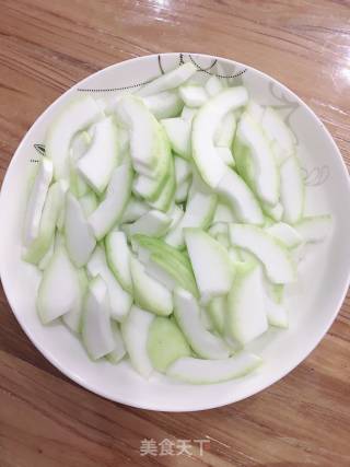 Stir-fried Pork with Calabash recipe