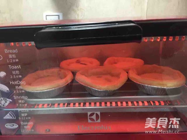 Raisin Egg Tart recipe