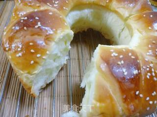 #蛋美食#crown Bread recipe