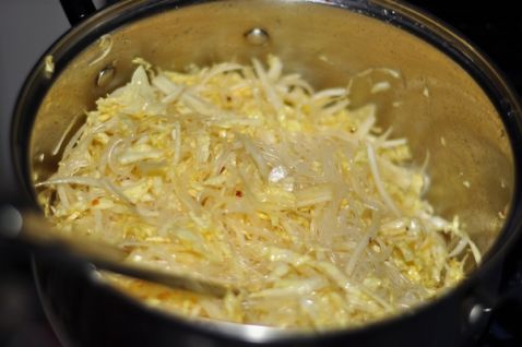 Cabbage Vermicelli recipe