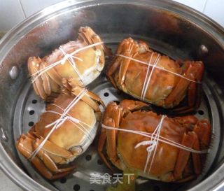 Steamed Taihu Hairy Crabs recipe