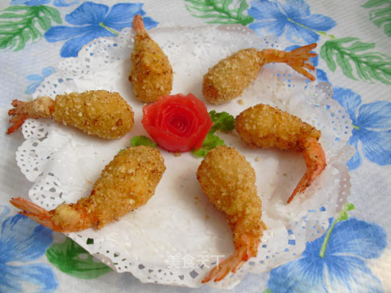 Cheese Heart Shrimp Ball recipe