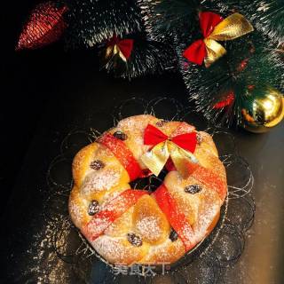 Christmas Wreath Bread recipe
