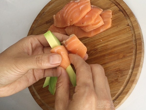 Salmon Avocado Roll recipe