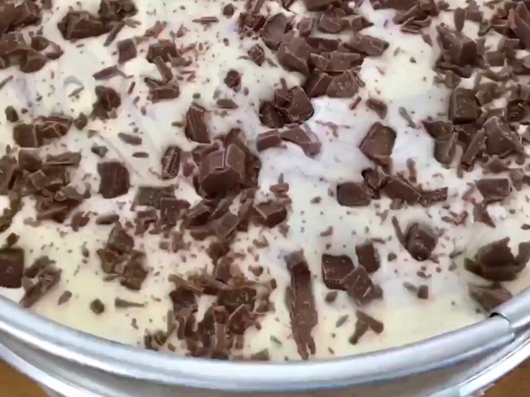 Chocolate Blueberry Ice Cream Cake recipe