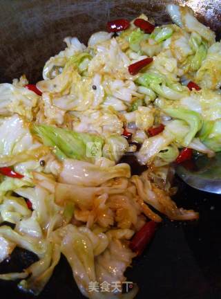 【stir-fried Cabbage】 recipe