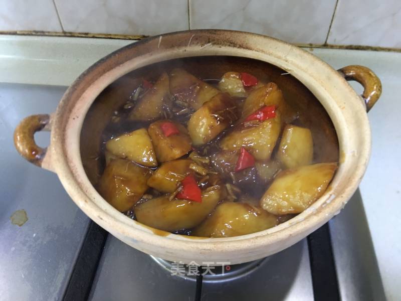 Scallop Stewed Radish recipe