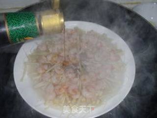 Home-cooked Fast Food-steamed Shrimp with Golden Needle Vermicelli recipe