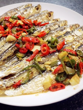 Two-color Dried Fish recipe