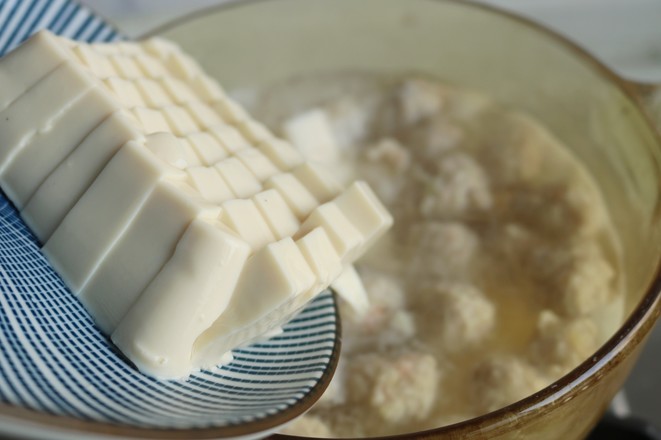 Shrimp Ball Tofu Soup recipe