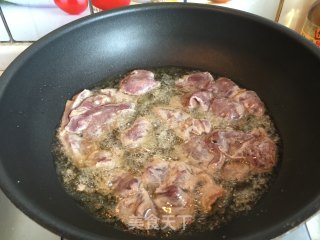#信之美五常大米试吃#sauce Fried Pork Liver Rice Topped recipe