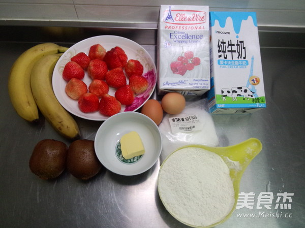 Assorted Fruit Melaleuca Cake recipe