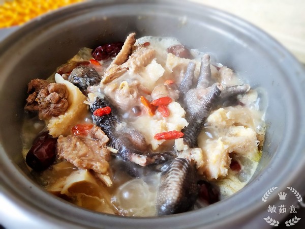 Durian Stewed Chicken ~ Delicious Soup recipe
