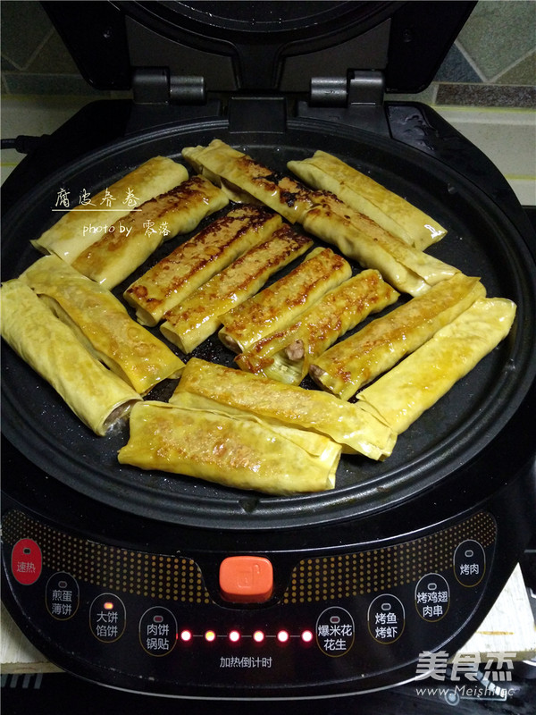 Beancurd Spring Rolls recipe