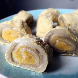 Two-color Glutinous Rice Rolls recipe