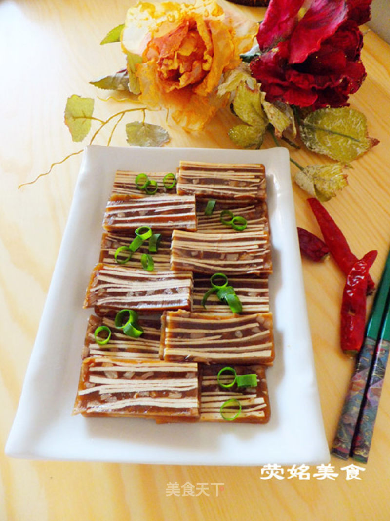 Bean Skin Pork Skin Jelly recipe