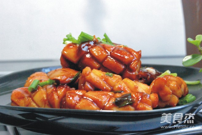 Spicy Fried Squid Roll recipe