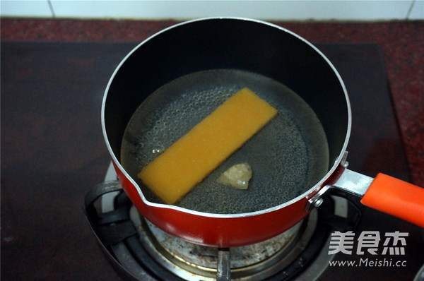 Traditional Yellow Sugar Tofu Flower recipe