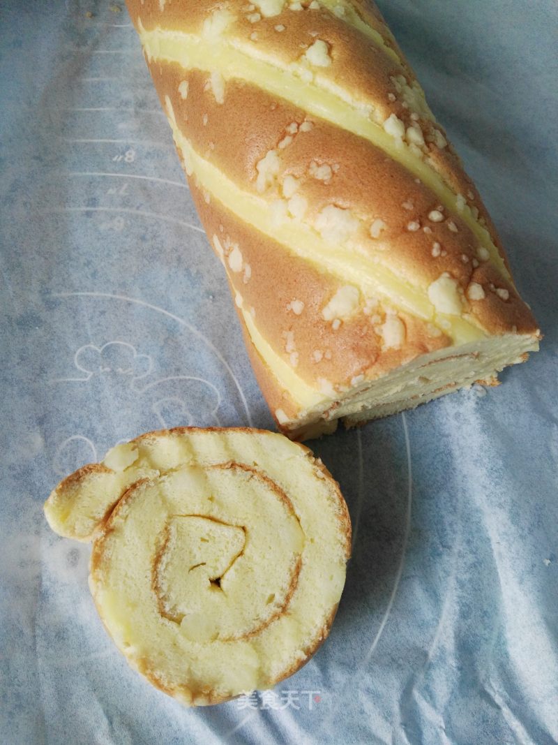 Custard Cake Roll recipe