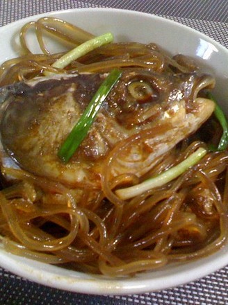 Stewed Grass Carp with Vermicelli recipe