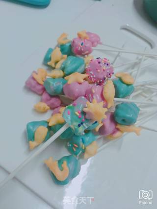 Lots of Fish Ocean Lollipops recipe