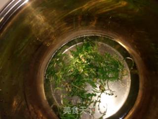 #春食野菜香# Dandelion Mixed with Fungus recipe