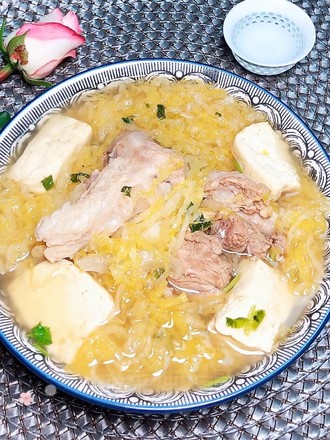 Sauerkraut Stewed Big Bone recipe