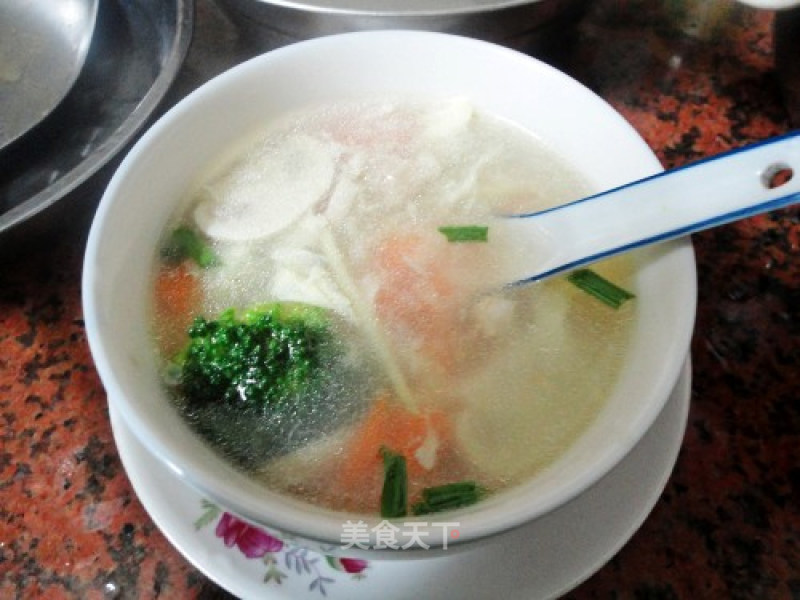 Mushroom Corn Soup recipe