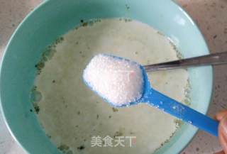 Matcha Milk Papaya Jelly recipe