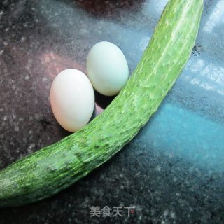 Cucumber Scrambled Eggs recipe
