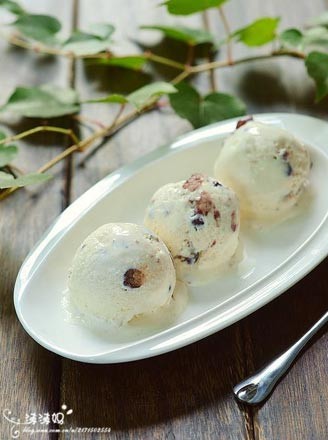 Milk Honey Red Bean Ice Cream recipe