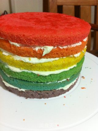 Rainbow Cake recipe